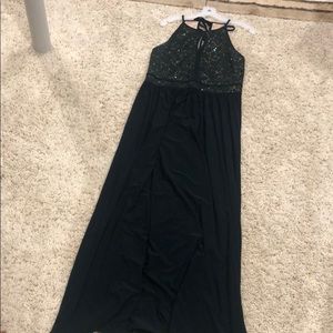 Dark green Prom dress